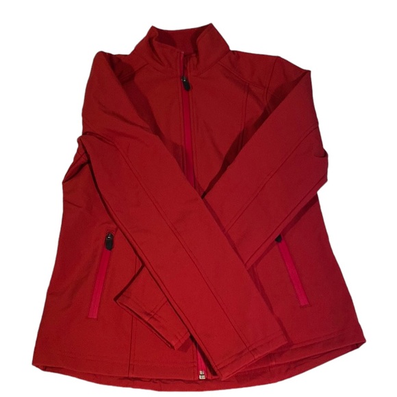 RANK 45® WOMEN'S SOFT SHELL LOGO RIDING JACKET - Picture 2 of 7